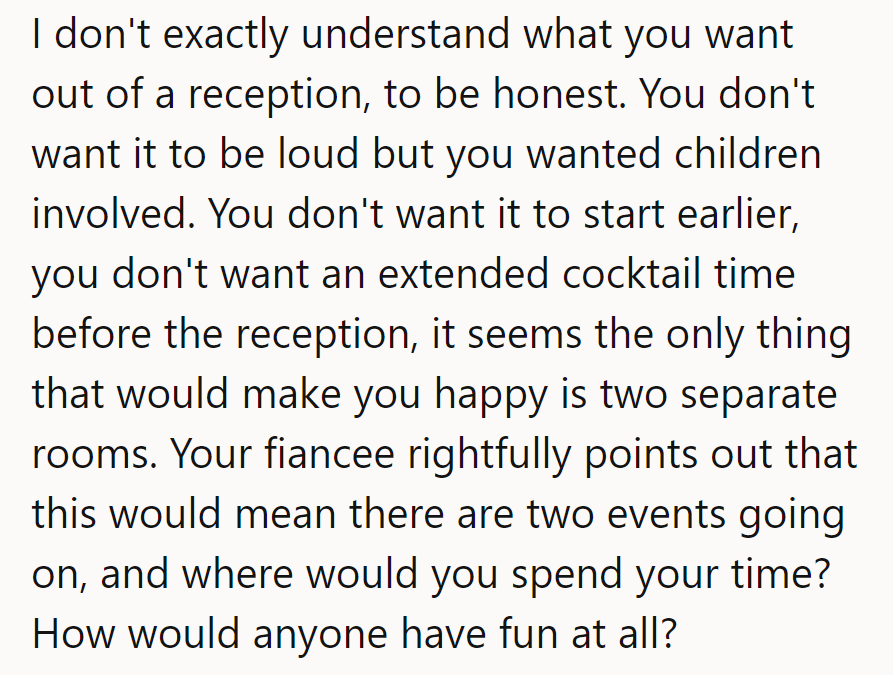 Caught in the reception crossfire! Better decode this dilemma before wedding day chaos ensues...