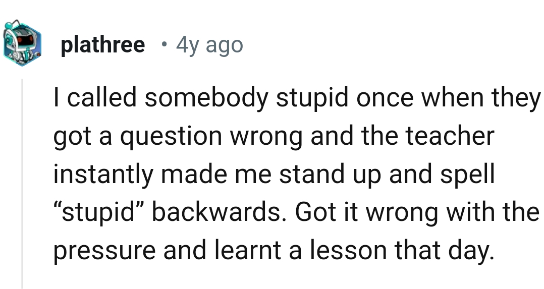 20. Getting it wrong under pressure