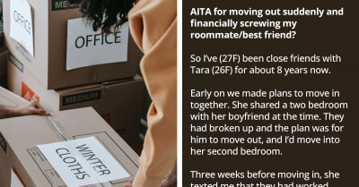 Woman Dips Before Lease Ends After Her BFF Roommate Wanted To Eventually Replace Her With New BF