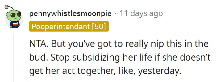 9. Nip it in the bud while there's still time.