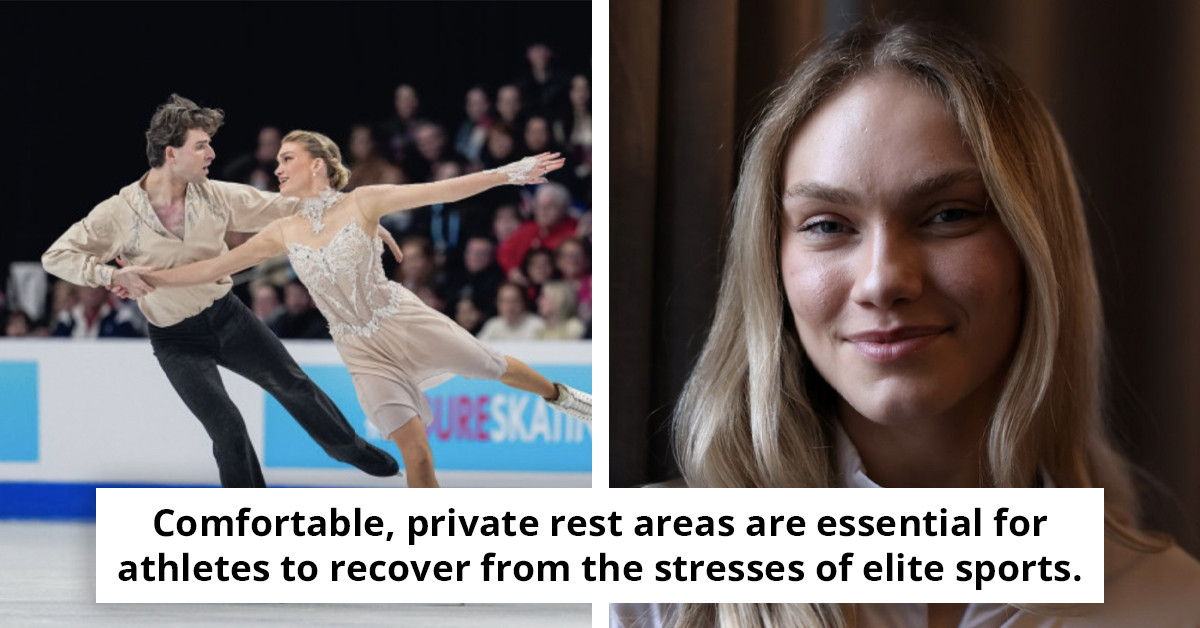 Winter Olympics competitor shares insights on living arrangements amid 'anti-sex' beds debate