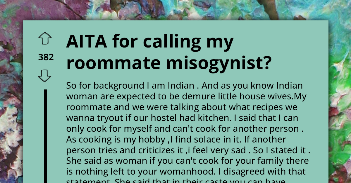 Cooking Enthusiasm Sparks Discussion On Gender Roles Among Roommates