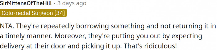 This Redditor is right - it is ridiculous.