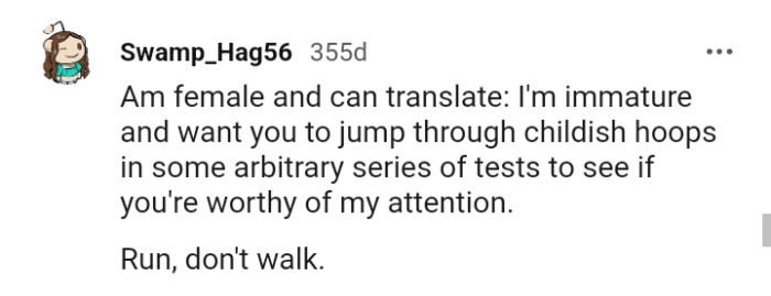 29. Jumping Through Childish Hoops