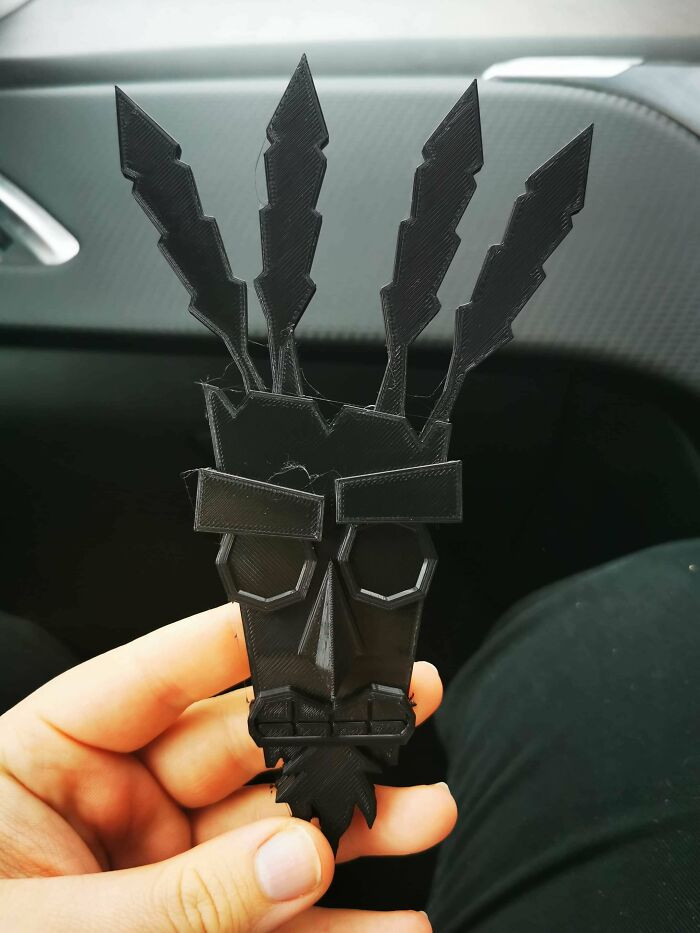 "Aku Aku - 1st Print That I Painted"