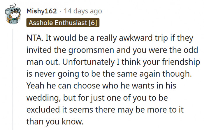 14. Their friendship might never be the same again