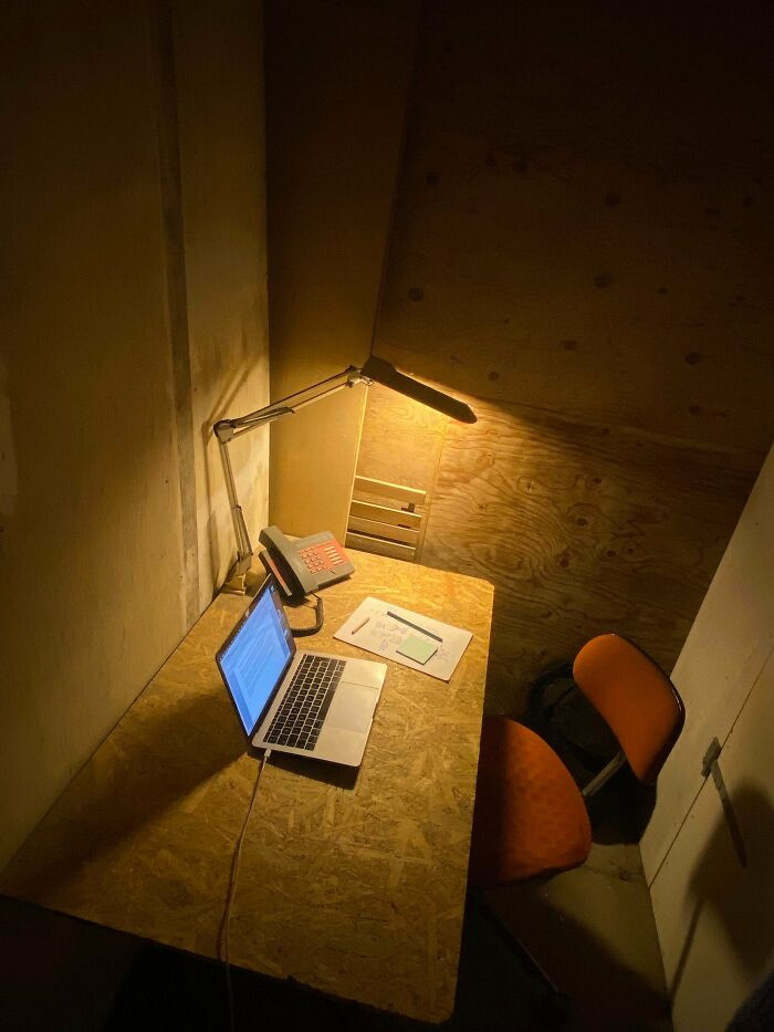 "My Secret Writing Place (Offices Abandoned In The 90s) Deep Within Endless Boat Sheds By An Old Harbour"