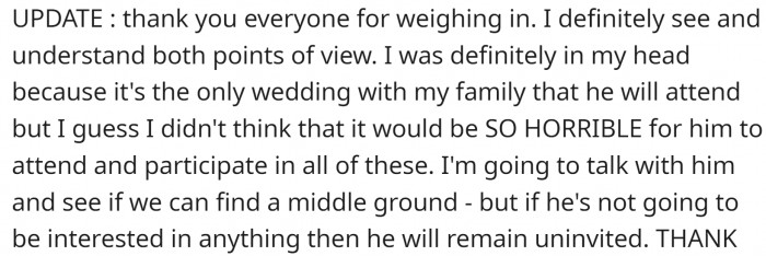 OP posted an update: