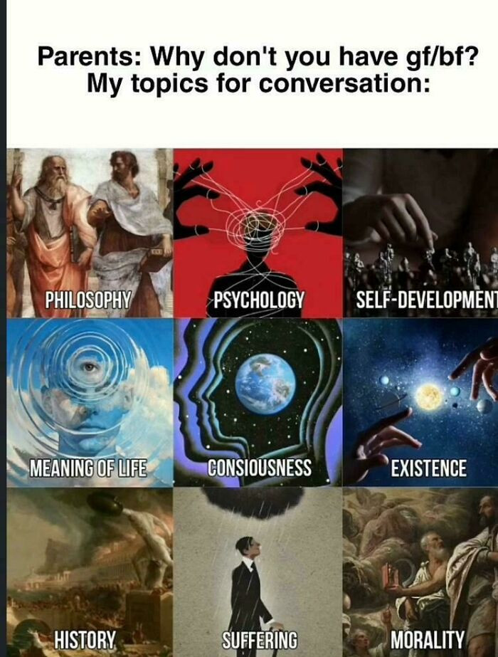 "I Have No Girlfriends Because I'm Too Smart"