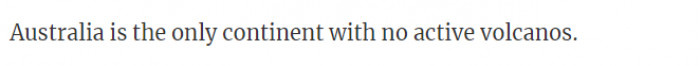 22. Okay, that's it, I'm moving to Australia.
