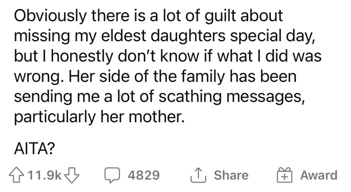 OP doubted how he dealt with the situation, so he decided to consult with the Reddit community.