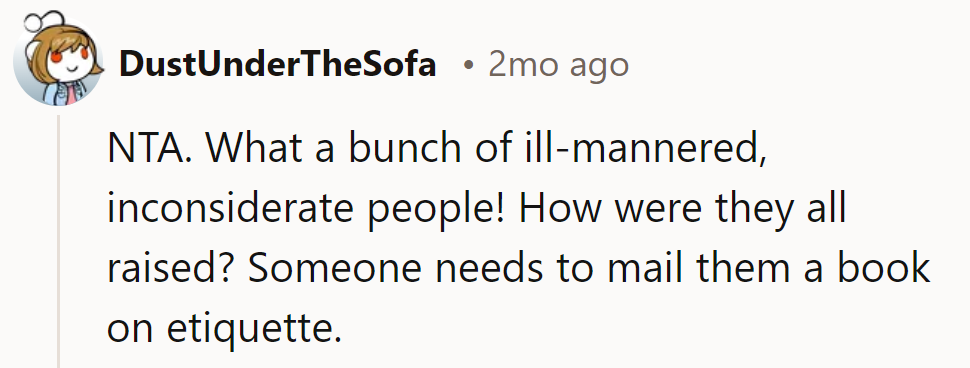 Etiquette lessons: coming soon to their mailbox!