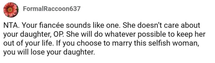 OP will absolutely risk ruining his relationship with his daughter if he marries his fiancée