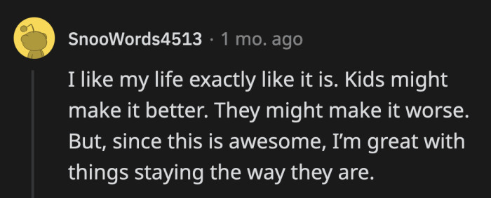 7. This kind of satisfaction is something we long for