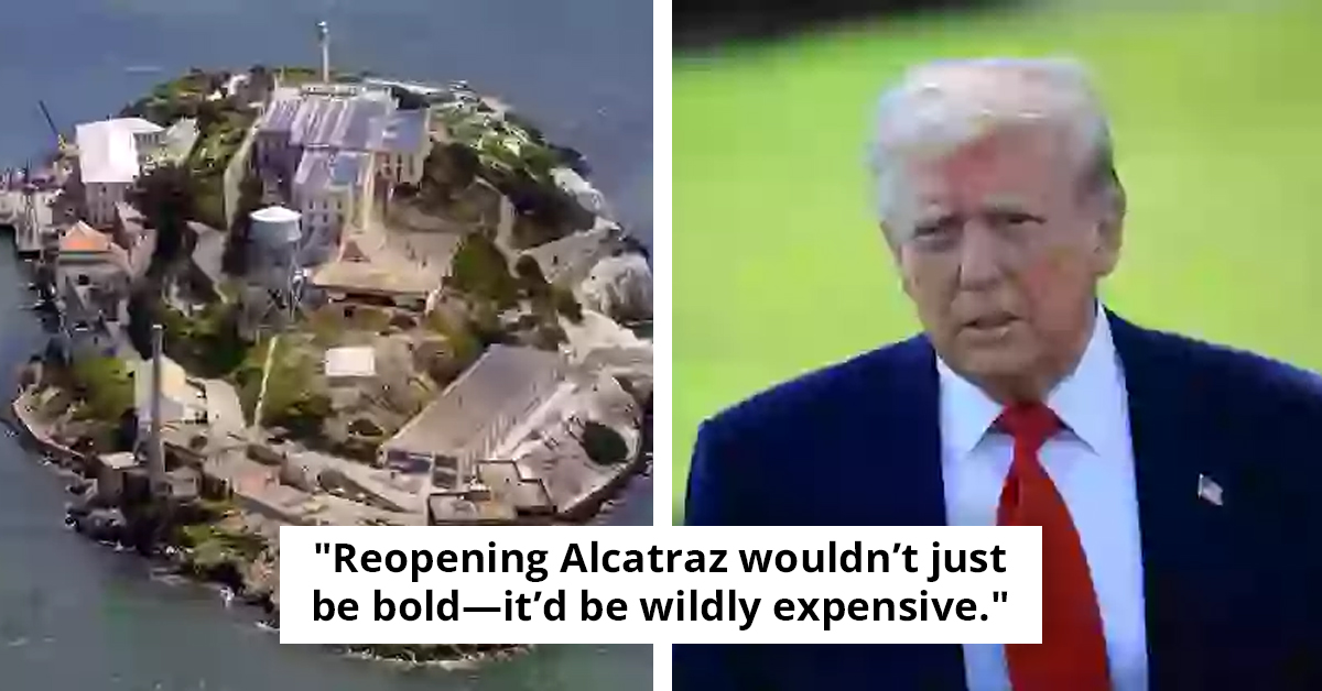 Donald Trump Calls For Alcatraz To Be Reopened As Prison For “America’s Most Ruthless Offenders”