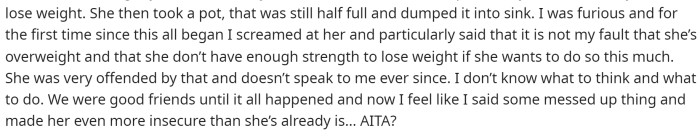 This is where many of us started to feel some type of way about the roommate, and this is where many said the roommate was TA.