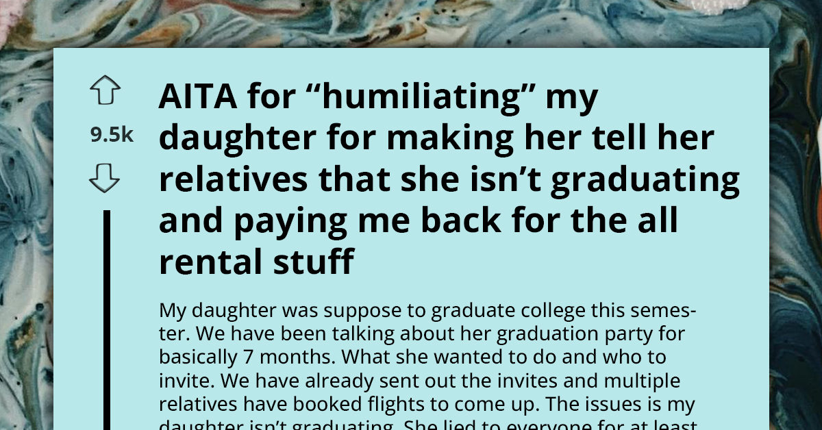 College Senior Sends Shockwaves Through Family After Disclosing She Won’t Be Graduating - Weeks Before Her Lavish Graduation Bash