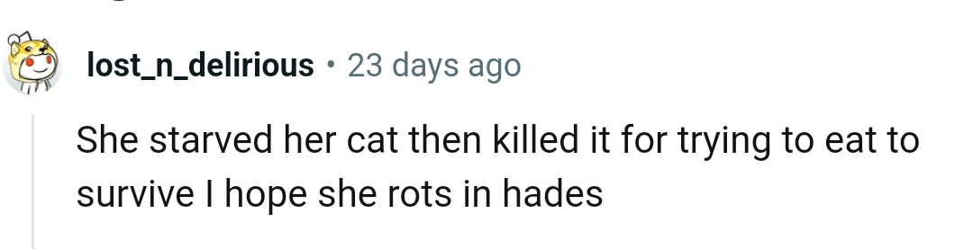 This Person Just Starved the Cat and Then Proceeded to Kill It