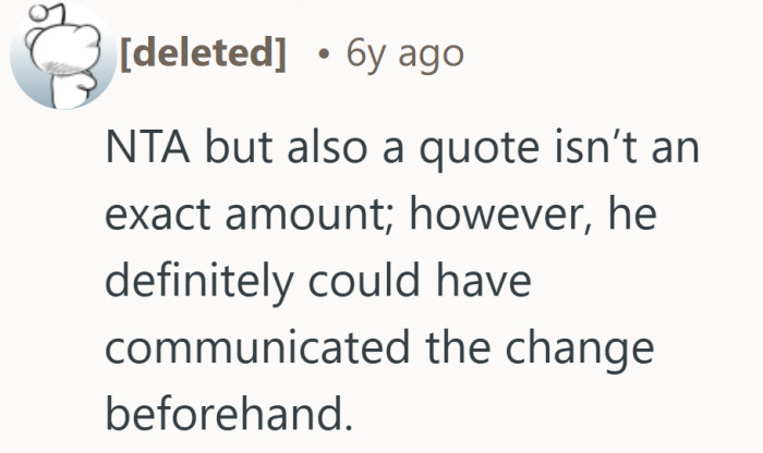 Estimates can shift, yet a quick heads up would have changed the whole tone of checkout.