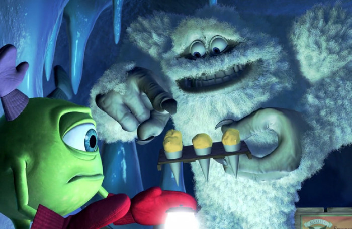 5. The Yellow Snow Cones from the movie, Monsters, Inc.