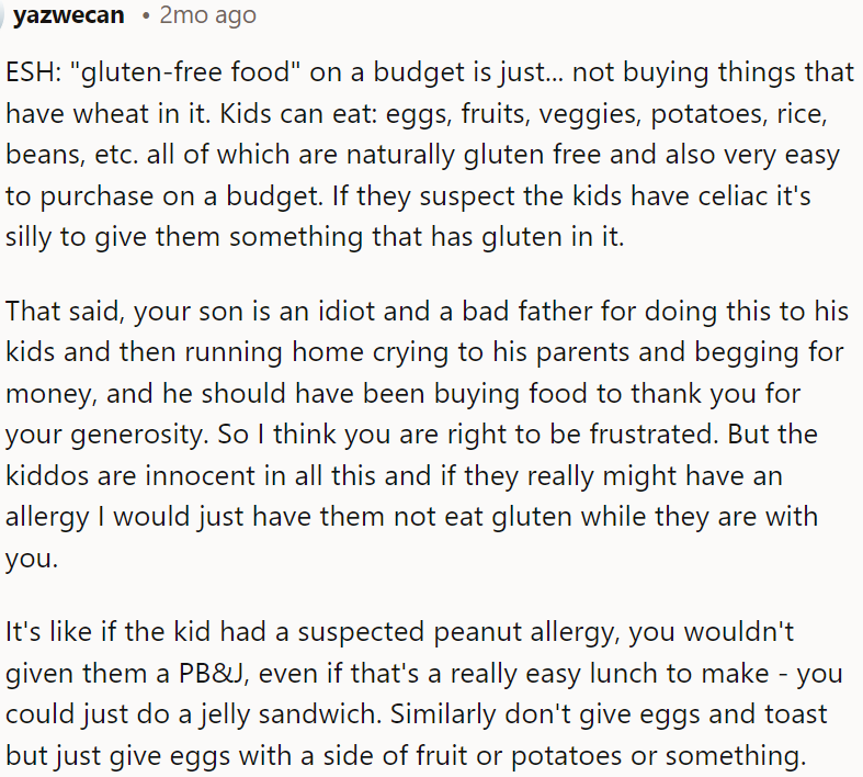 OP's son's behavior is irresponsible and ungrateful.