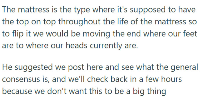Hoping to find an unbiased resolution, the couple posted their issue on Reddit, looking for a general consensus.