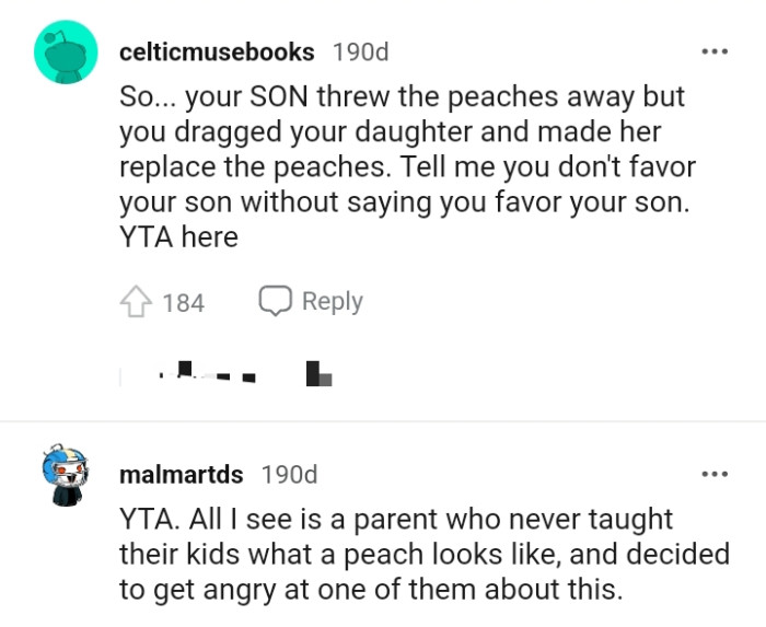 She's Favoring Her Son