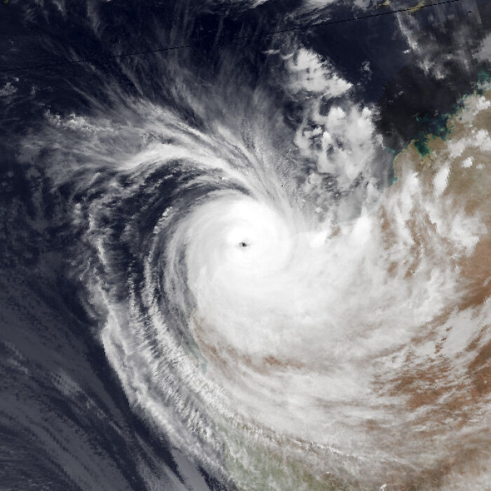 The world’s fastest wind gust was recorded at 253 mph during Cyclone Olivia in Australia.