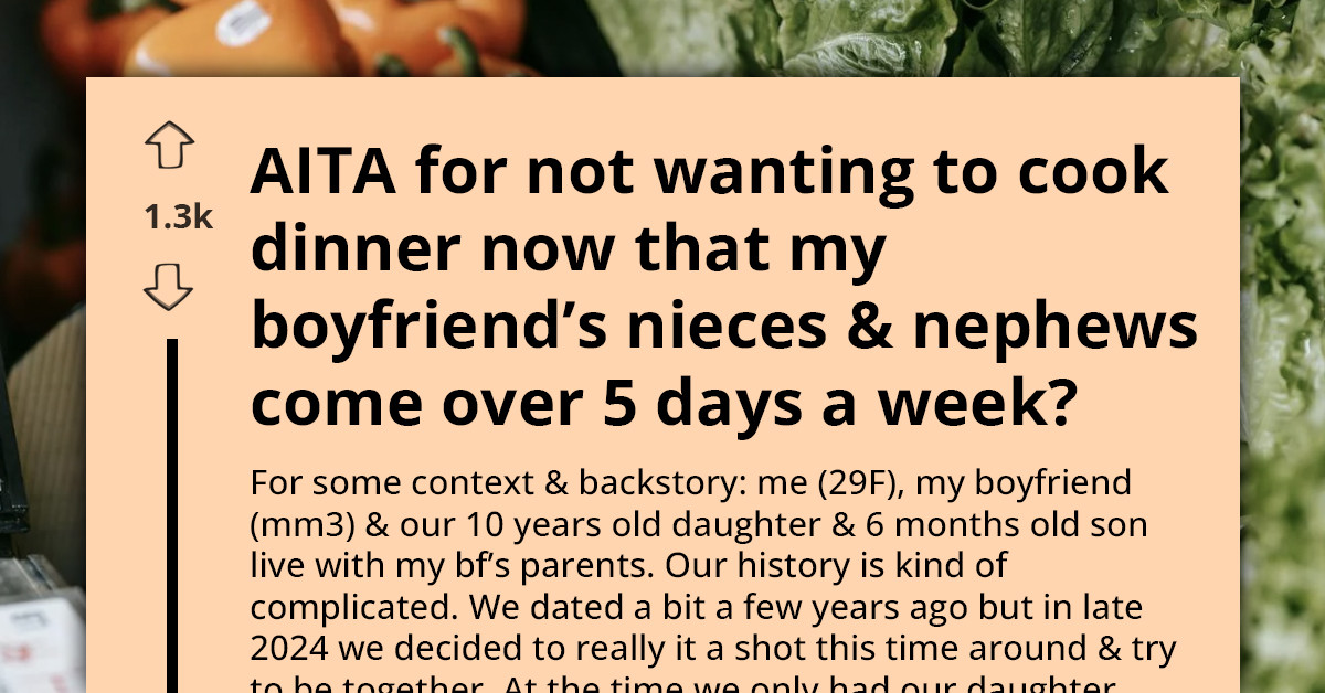 Couple Lives Rent-Free In Boyfriend’s Parents’ House, But Girlfriend Draws Line Because Family Keeps Eating From Their Groceries