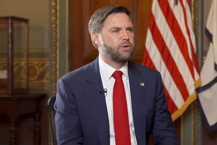 JD Vance suggested that the childcare problem could be quickly solved if grandparents stepped in and regularly looked after their grandchildren.