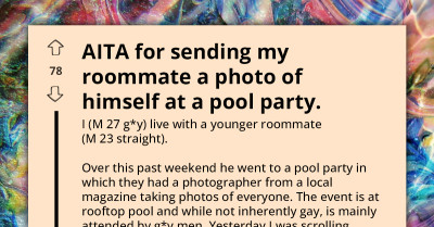 Tension Erupts As Gay Man's Harmless Photo Sparks Conflict With Straight Roommate