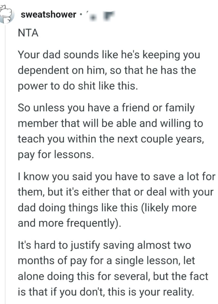 The comments roll in...