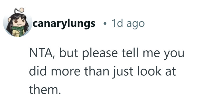 There’s only so much a pointed stare can accomplish before words have to enter the chat.