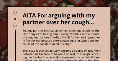 Couple Fight After Constant Coughing For Seven Days Drives Partner To Frustration
