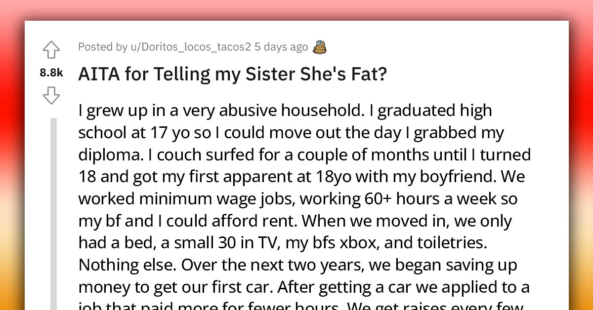 Redditor Buys Special Chair That Can Support Her Sister's Weight Because She Destroyed Her Couch; She Considers It Insulting