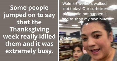 Walmart Customer Goes Viral For Complaining About Shopping Her Curbside Order After Employee Walkout