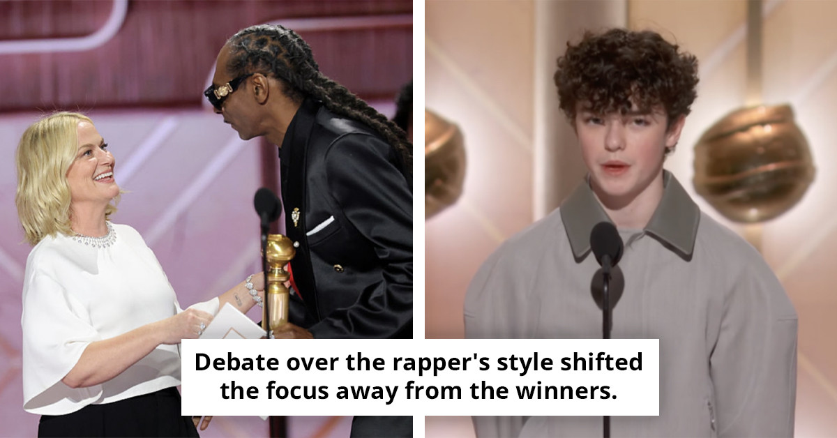 Outrage sparked by Snoop Dogg's censored remark at the Golden Globes surfaces