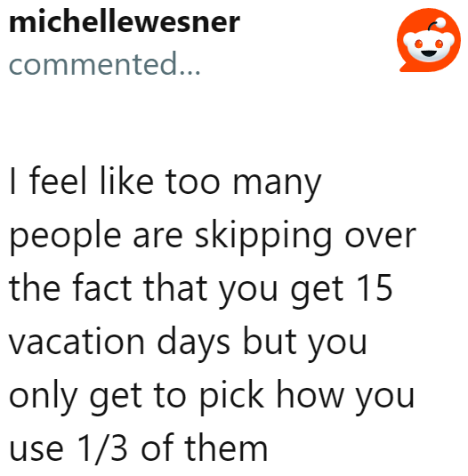 This is one of many things that makes this job a bad deal.