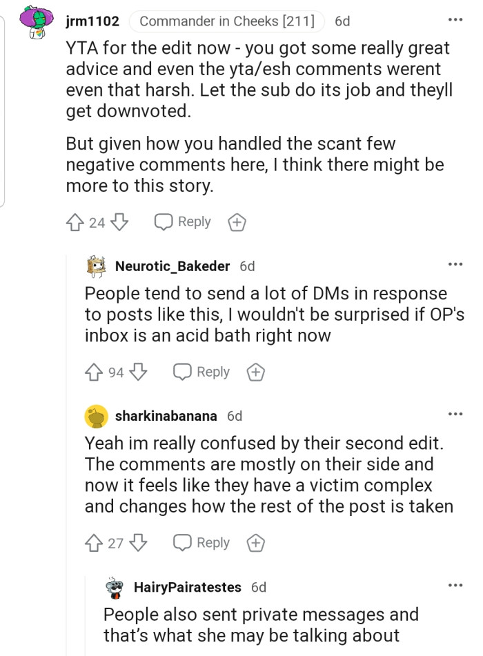 The edits seem to have gotten some users pissed.