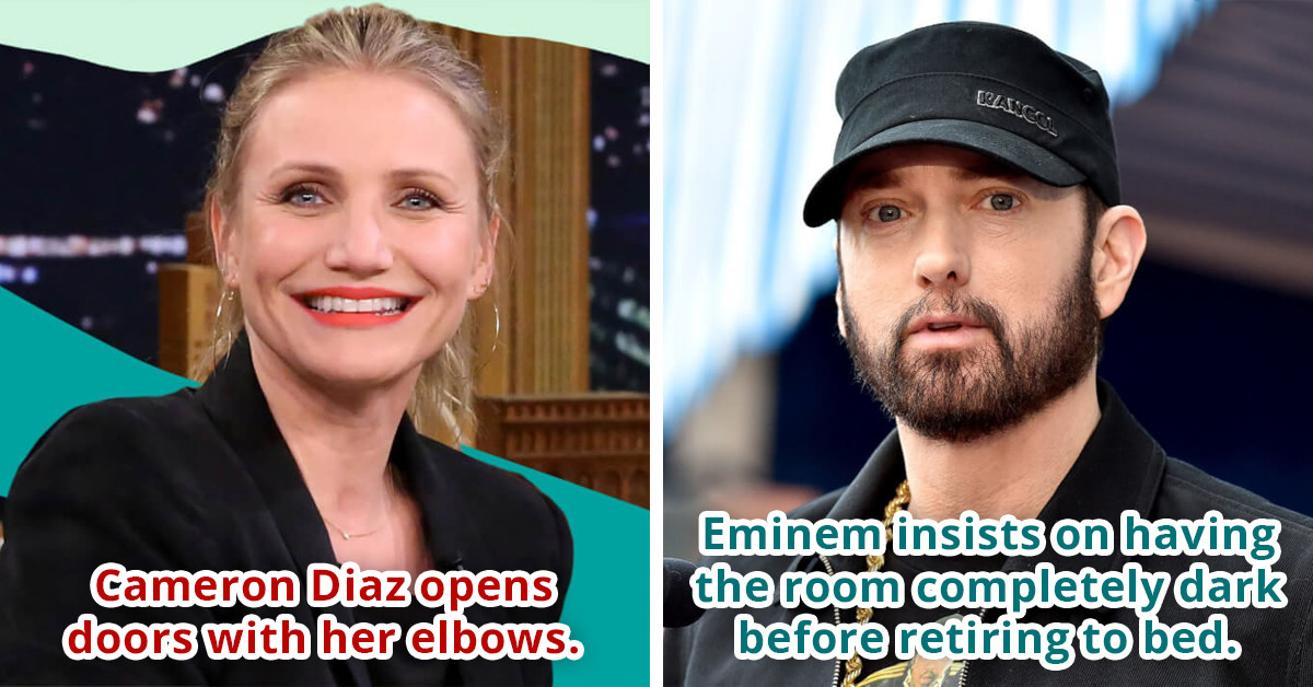 9 Of Your Favorite Celebrities With Weird Daily Rituals That Might Pique Your Interest