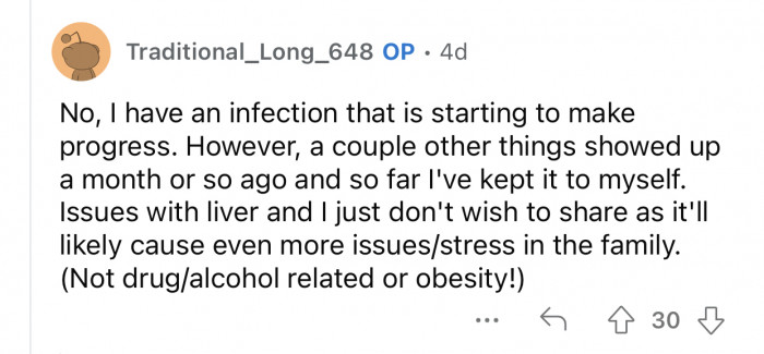 OP replied to the previous user's question to clarify and correct their claims.