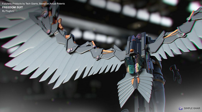 Here's a closer look at the exoskeleton patented design to help you get a better idea of the direction they're heading in.