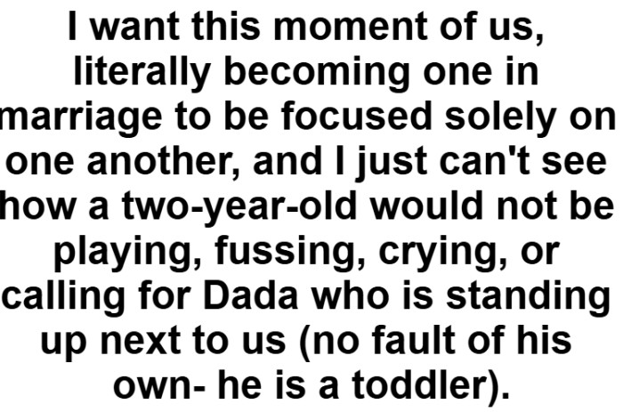 She is not blaming the child at all. She just knows how unpredictable that moment could become.