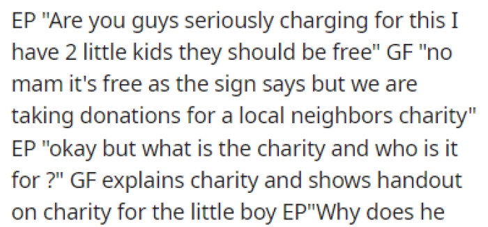 OP's Girlfriend Explained to the Entitled Mom That the Haunted House Is Free