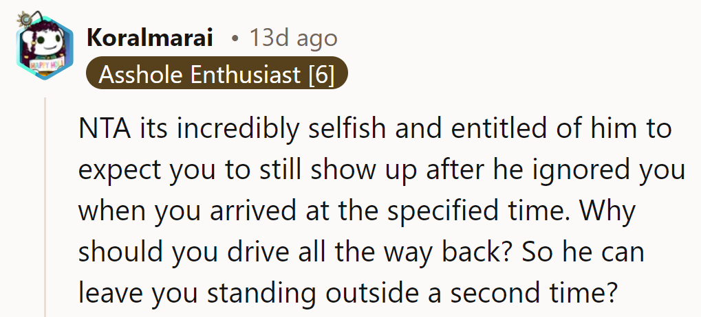 Expecting her to play the waiting game twice? That's like asking for a sequel to a chilly reception.