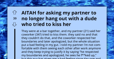 Man Wants Partner to Distance Herself After Coworker Crosses the Line