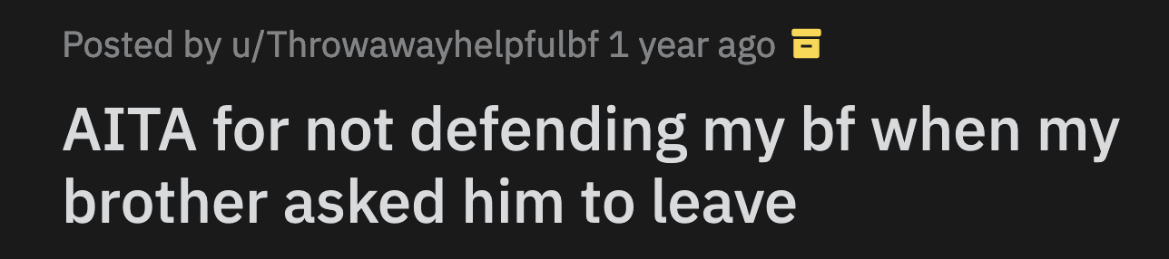 OP reminded Ryan to only help Lily when she asked. He agreed, but OP could tell how upset he was.