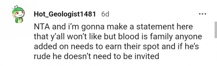 If he's rude, he does not need to be invited.