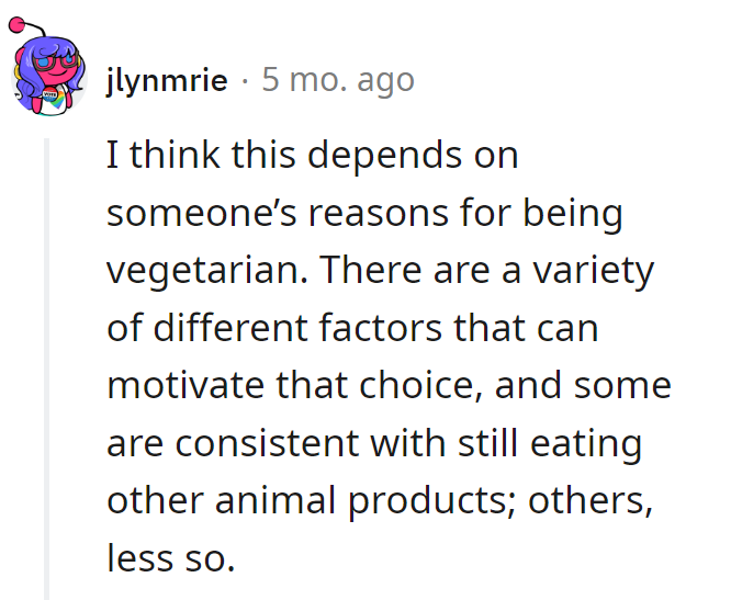 Vegetarianism: some go all-in, while others prefer a pick-and-choose approach. It's a dietary à la carte.