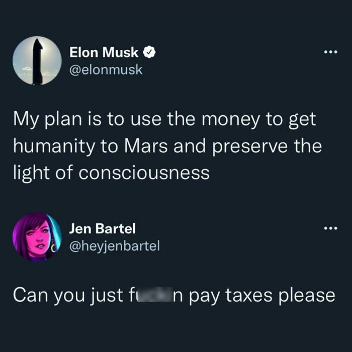 36. The profile pic looks like a one-eyed monster